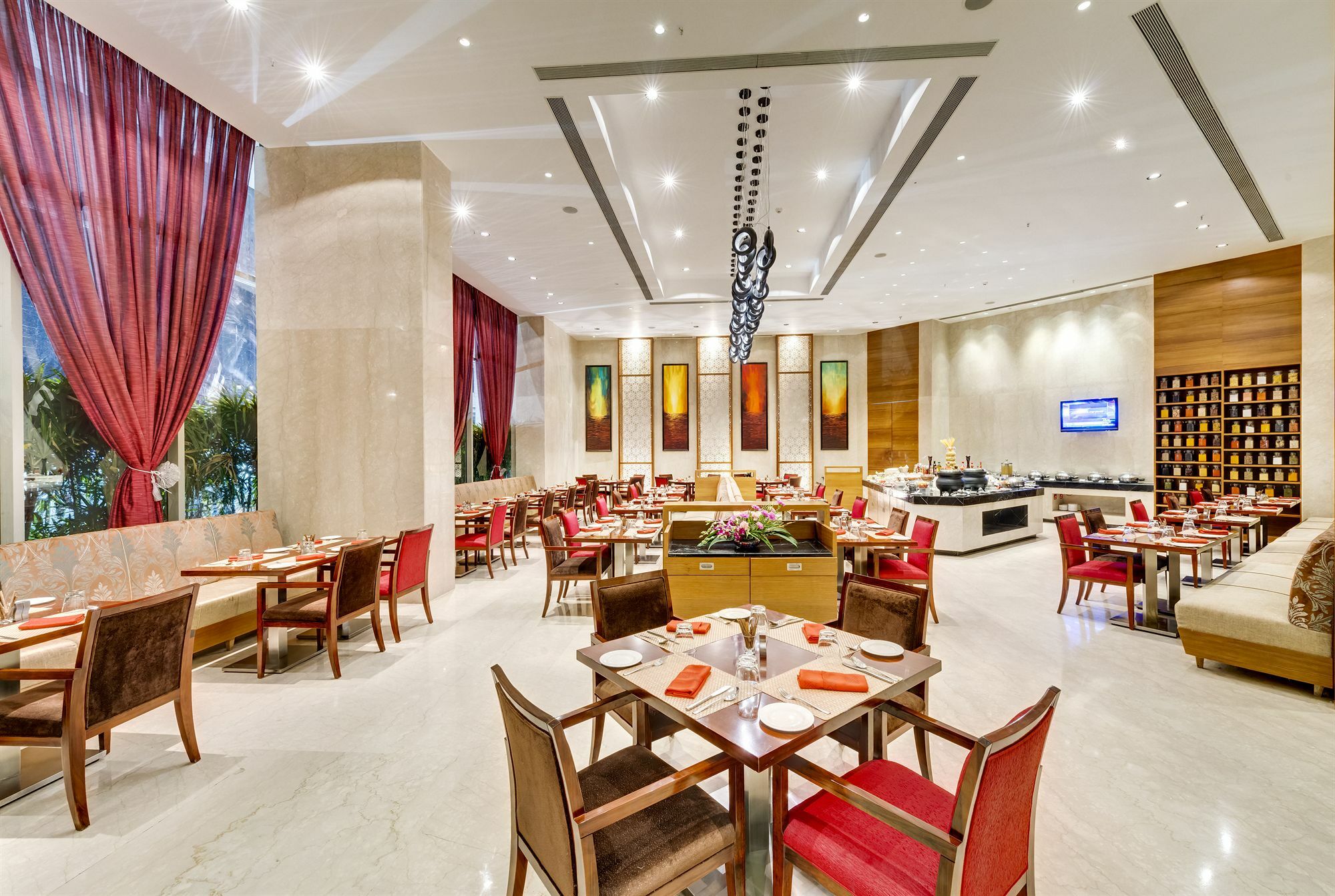 Pride Plaza Hotel, Kalkutta Exterior foto The restaurant